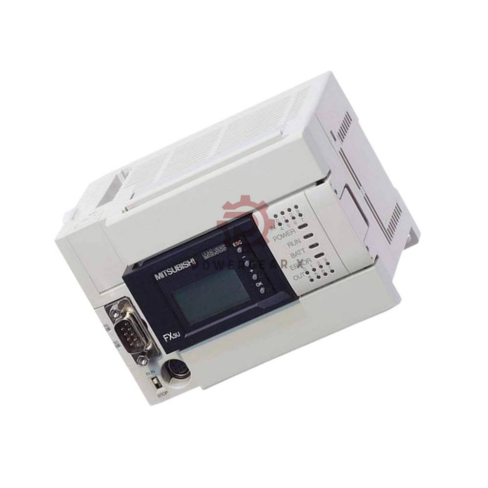 FX3U-16MR-ES-A Mitsubishi Logic Module | 8 Relay Outputs, 8 Inputs, AC Power - Image 2