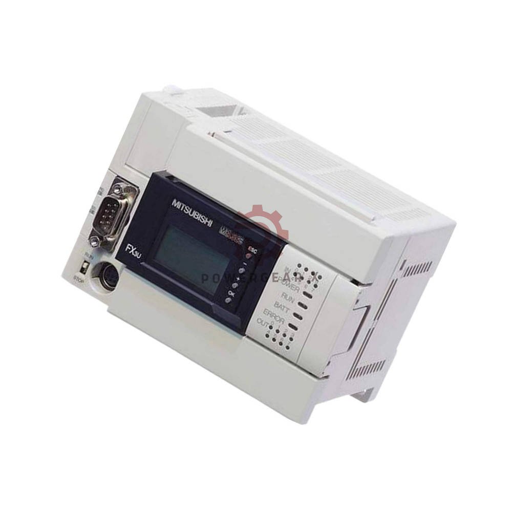 FX3U-16MR-ES-A Mitsubishi Logic Module | 8 Relay Outputs, 8 Inputs, AC Power - Image 3
