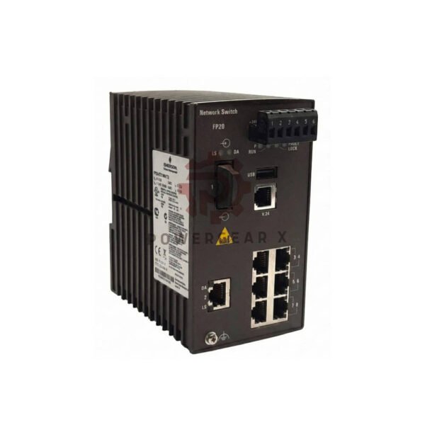 DeltaV VE6041F06C1 Smart Switch | 8-Port RJ45 2-Port SM Fiber