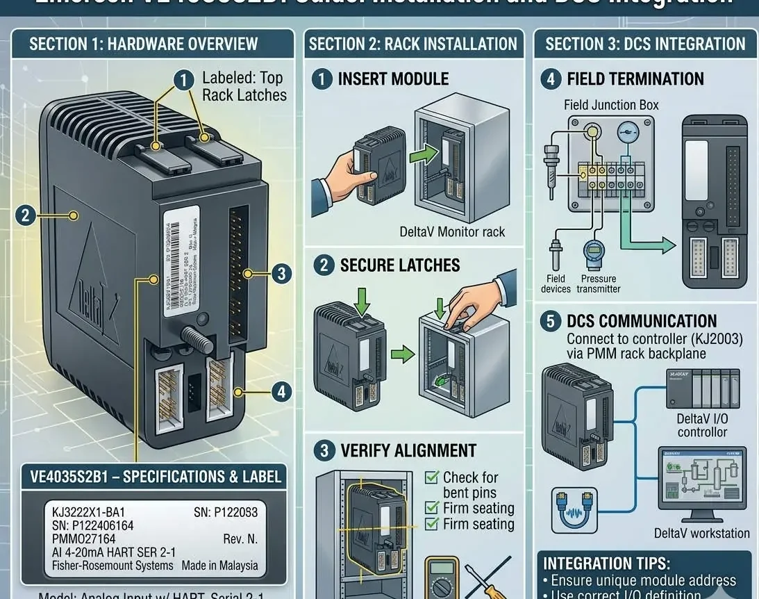 Emerson VE4035S2B1 Guide Installation and DCS Integration
