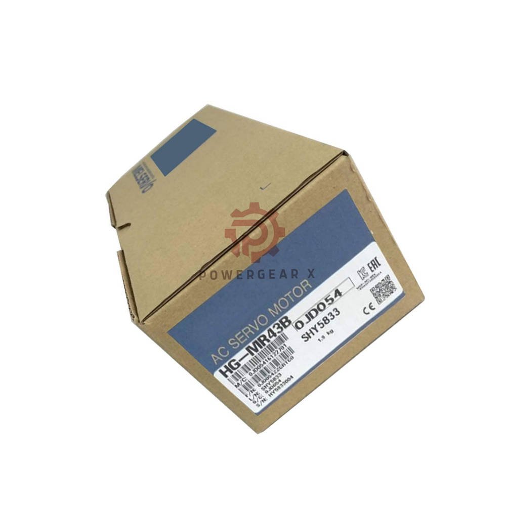 HG-MR43B Servo Motor - Mitsubishi HG Series 0.4kW AC Ultra-Low Inertia with Brake - Image 2