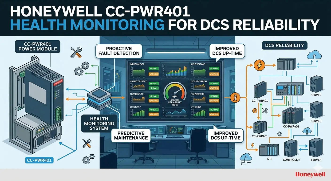Honeywell CC-PWR401 Health Monitoring for DCS Reliability