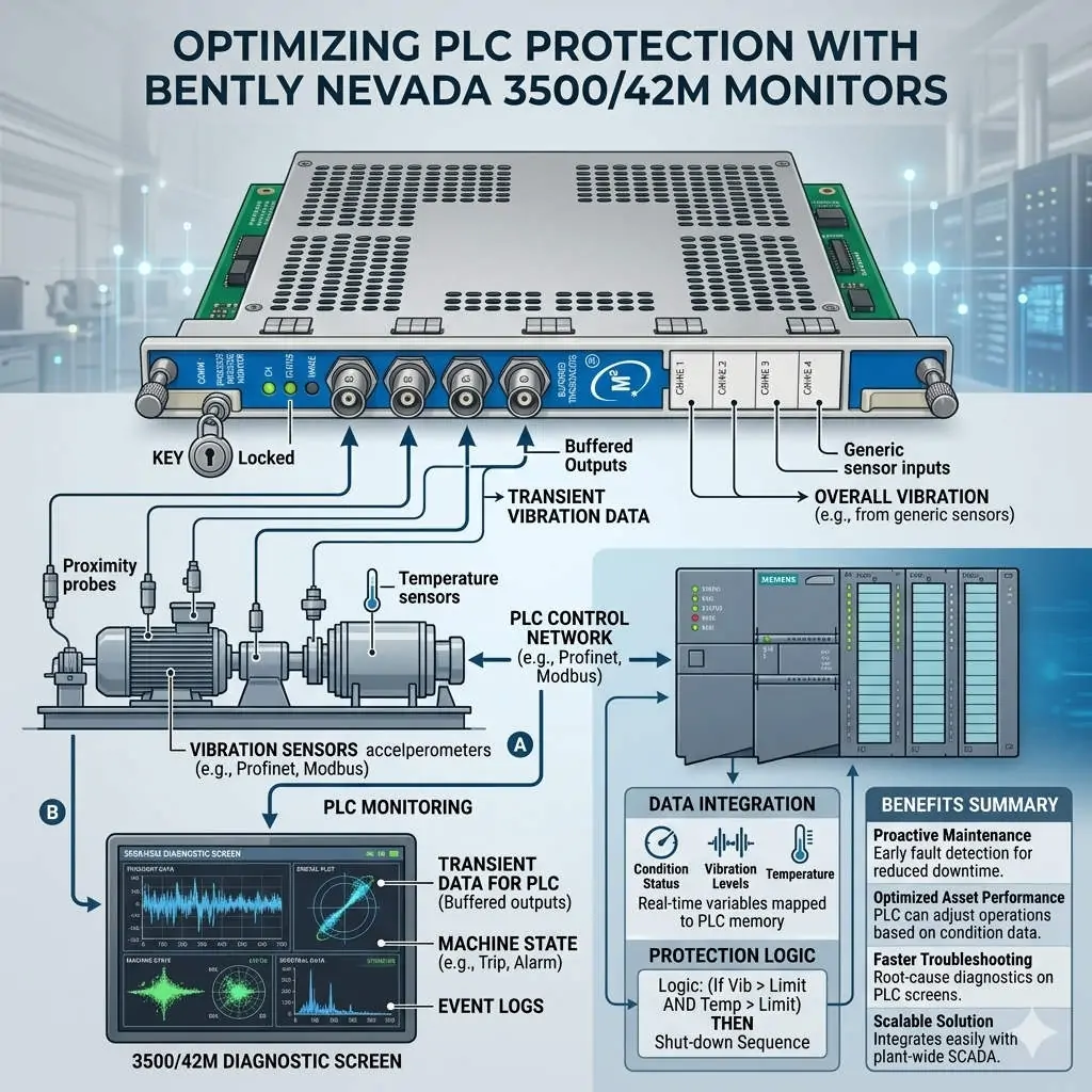 Optimizing PLC Protection with Bently Nevada 3500-42M Monitors