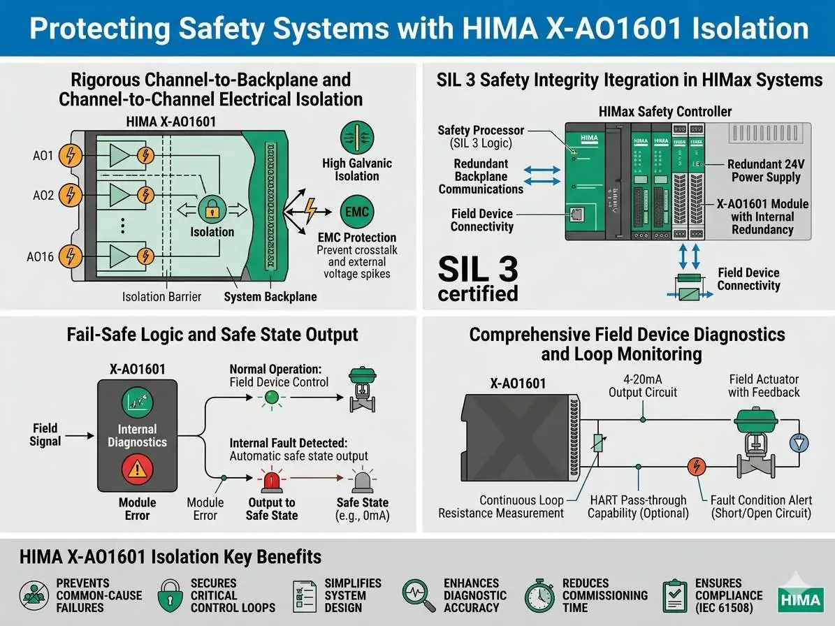 Protecting Safety Systems with HIMA X-AO1601 Isolation