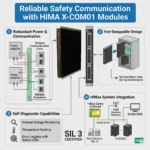 Reliable Safety Communication with HIMA X-COM01 Modules