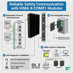 Reliable Safety Communication with HIMA X-COM01 Modules