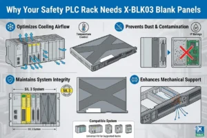 Why Your Safety PLC Rack Needs X-BLK03 Blank Panels