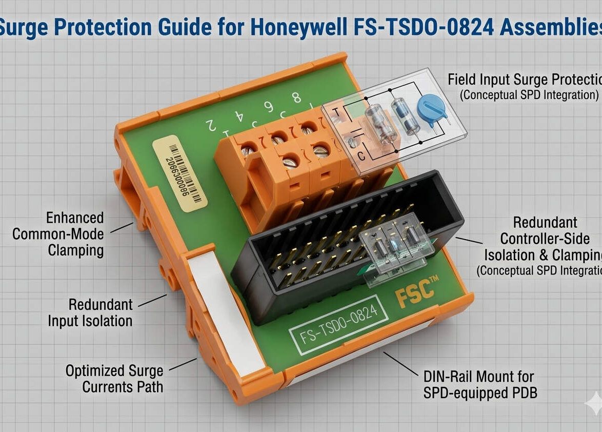 Surge Protection Guide for Honeywell FS-TSDO-0824 Assemblies