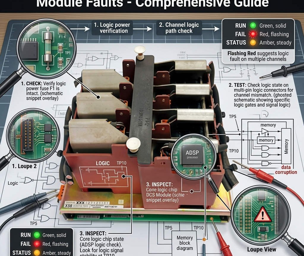 Troubleshooting KUC711AE101 DCS Module Faults_