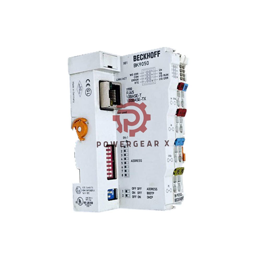 Beckhoff BK9050 Ethernet Bus Coupler | TCP/IP I/O, Modbus, 64 Terminals - Image 2