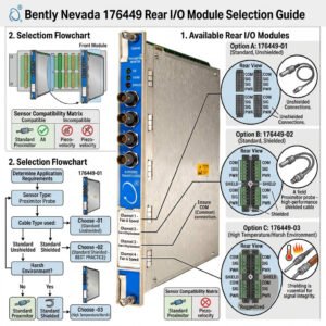 Bently Nevada 176449 Rear IO Module Selection Guide_