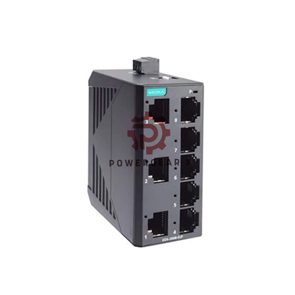 Switch Ethernet industriale non gestito a 8 porte EDS-2008-ELP MOXA