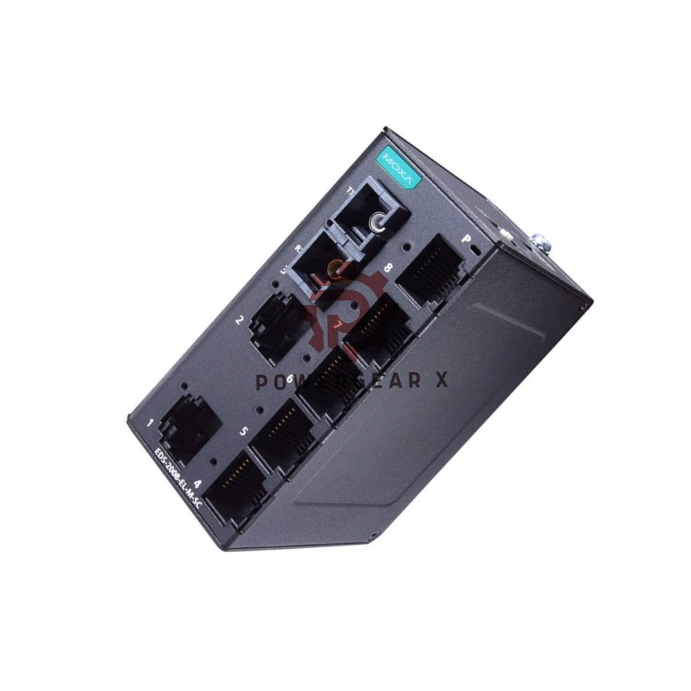 EDS-2008-EL Series MOXA Ethernet Switch PROFINET CC-A - Image 3