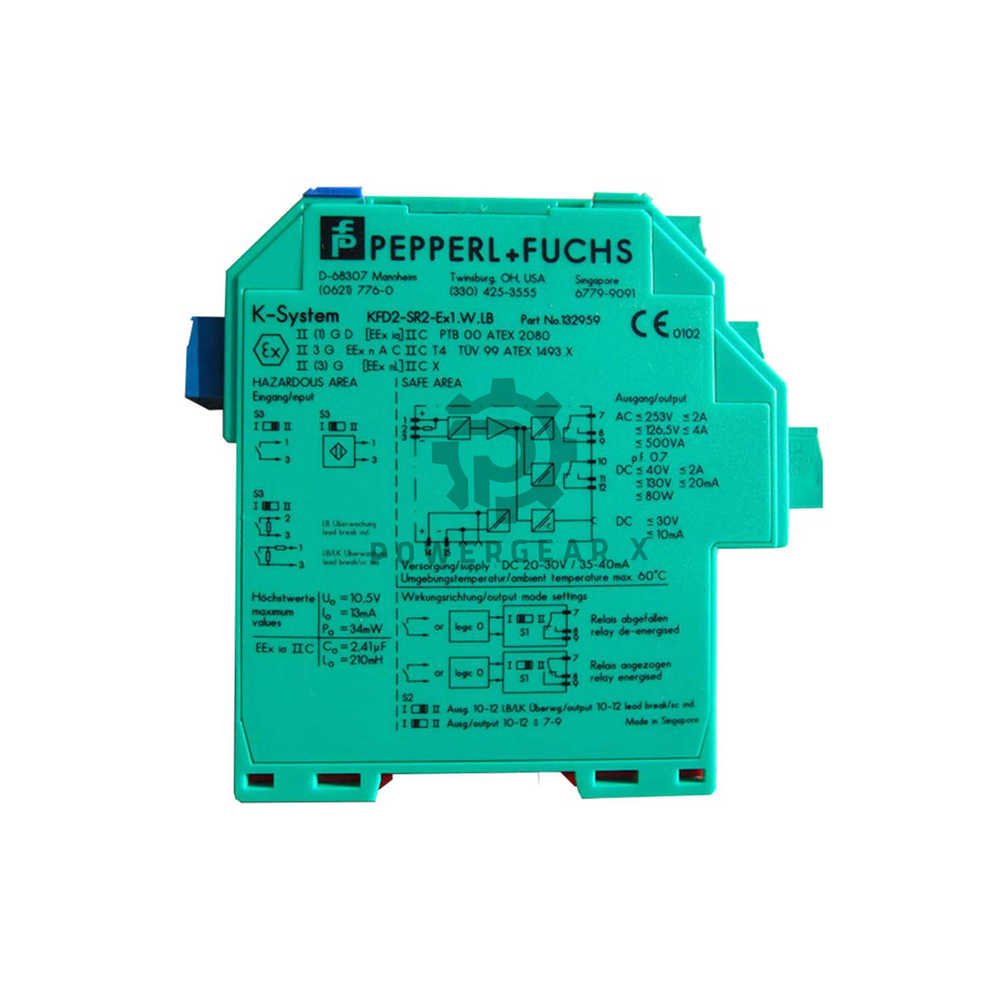 Pepperl+Fuchs KFD2-SCD2-EX1.LK Analog Isolator | K-System, 4-20mA