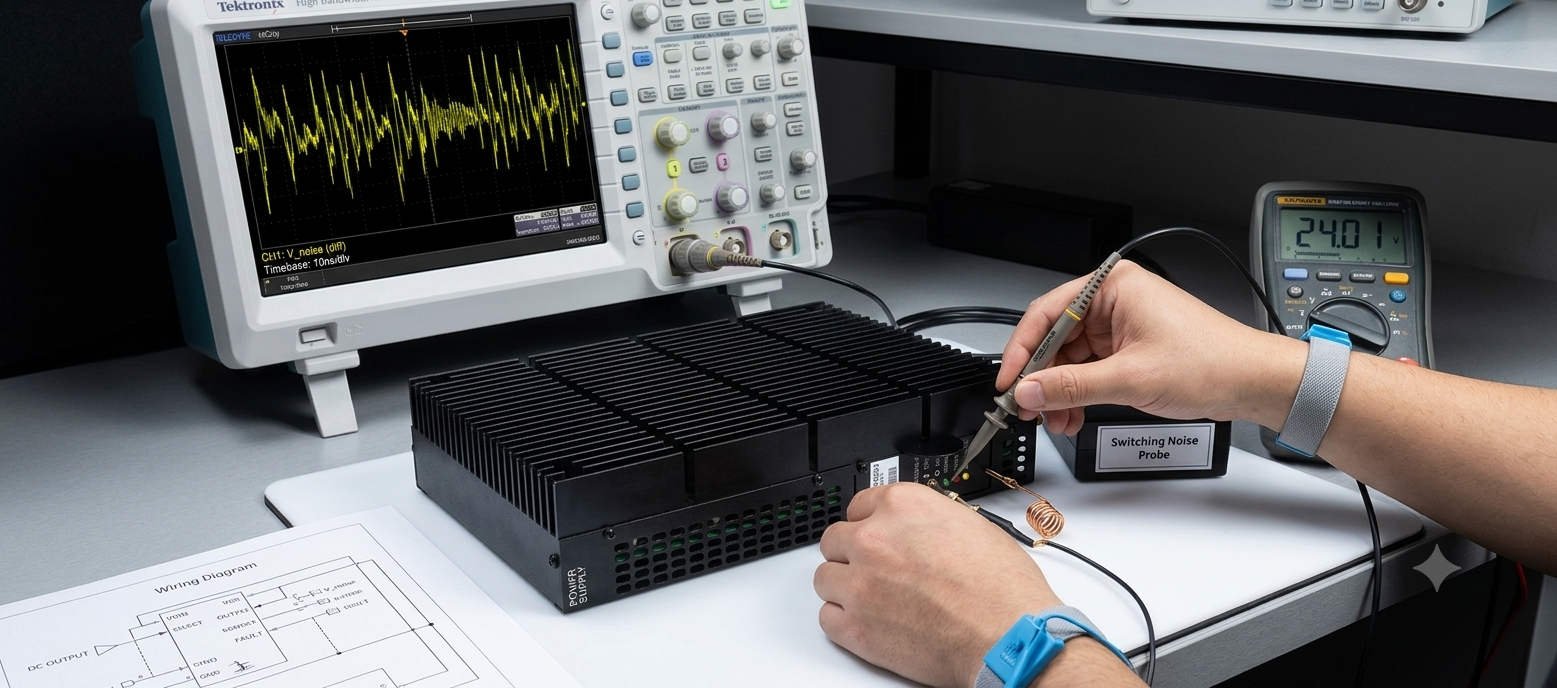 Measure Switching Noise on GE IS2020RKPSG3A Module