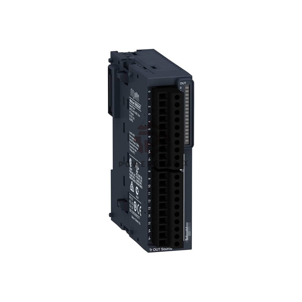 TM3DQ16T Modicon TM3 PNP 16-Output Transistor Module | Schneider