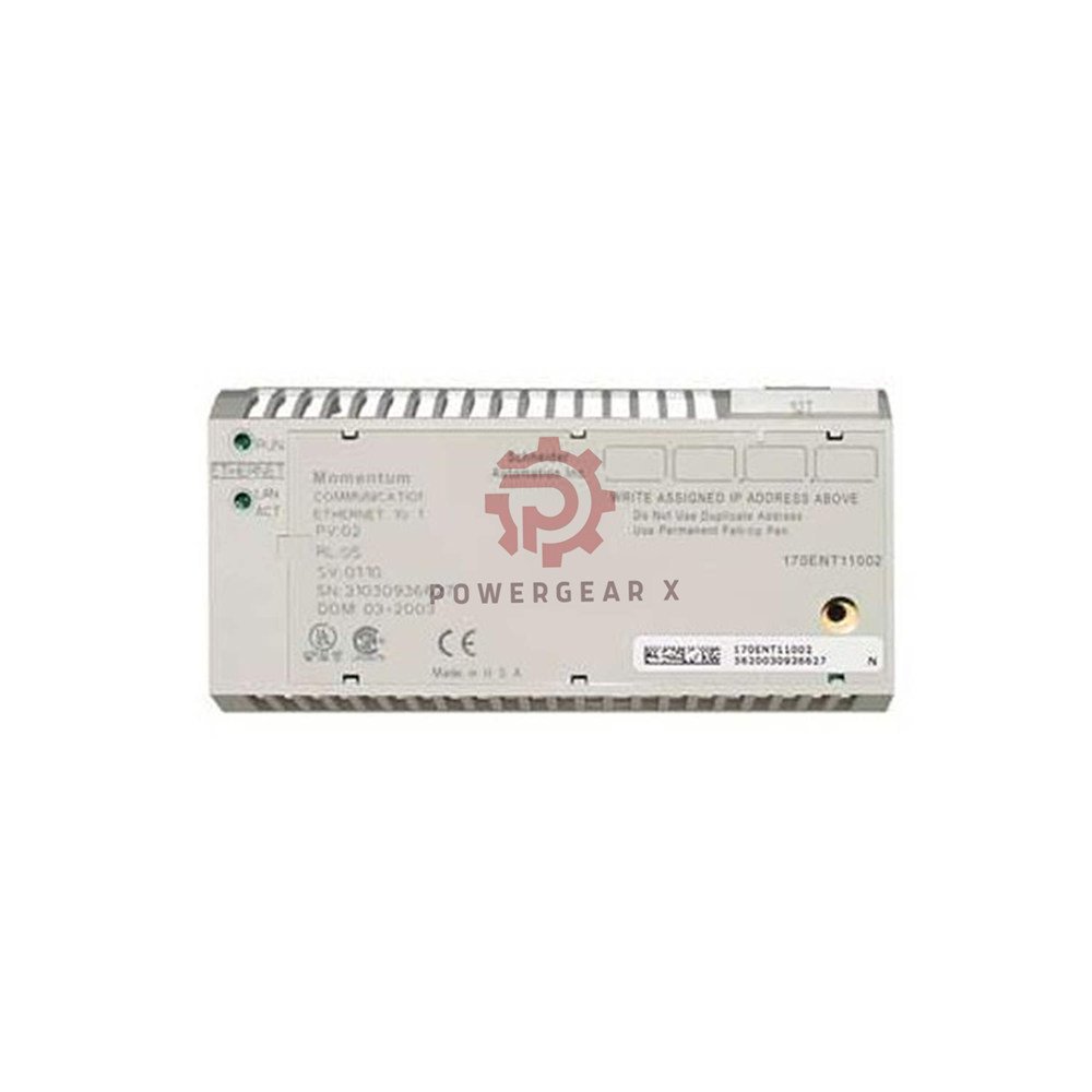 170XTS10000 Modicon Momentum Front Labels | Schneider Electric Label Set - Image 3