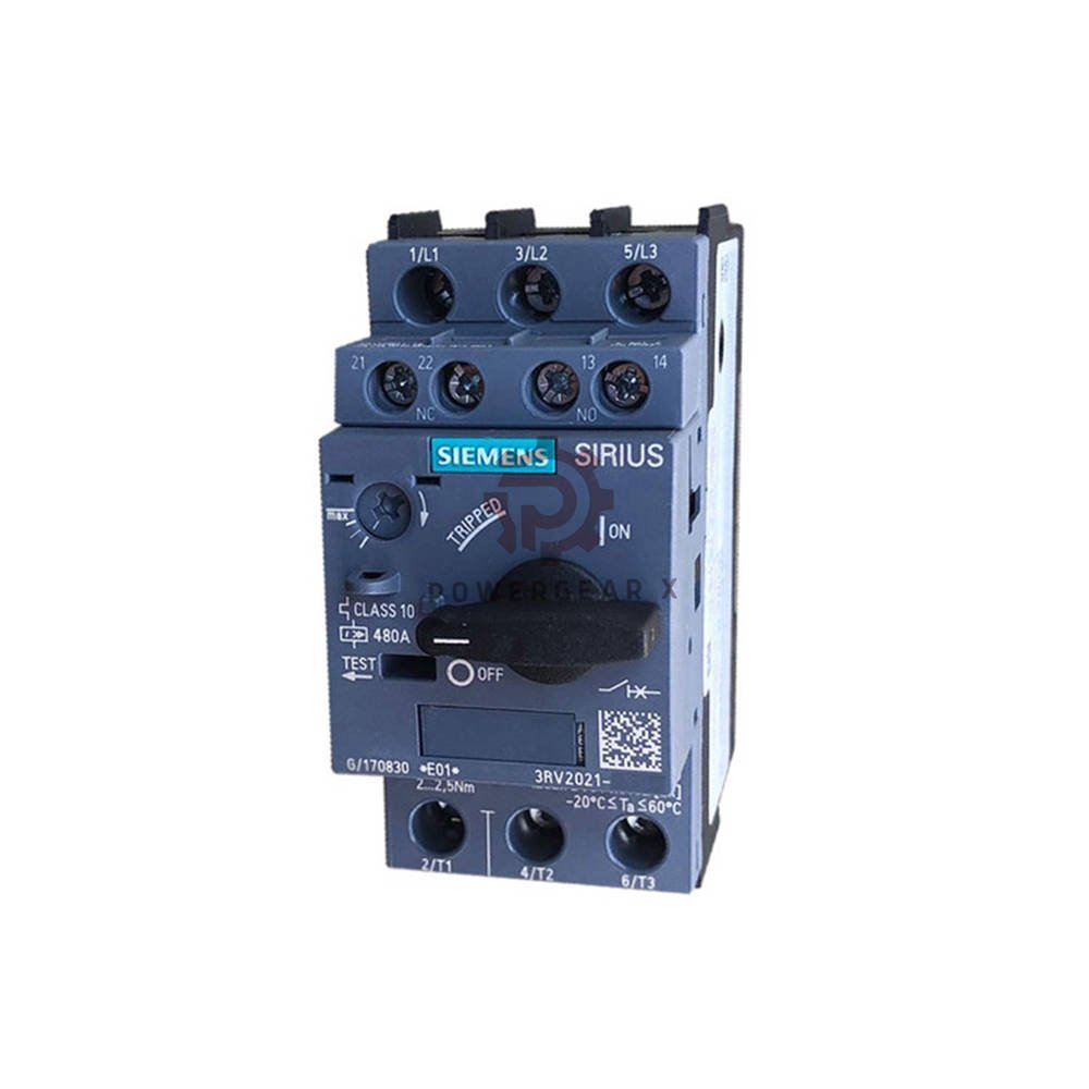3RV6021-4CA15 Siemens SIRIUS Motor Breaker – 22 A 3RV6 Series