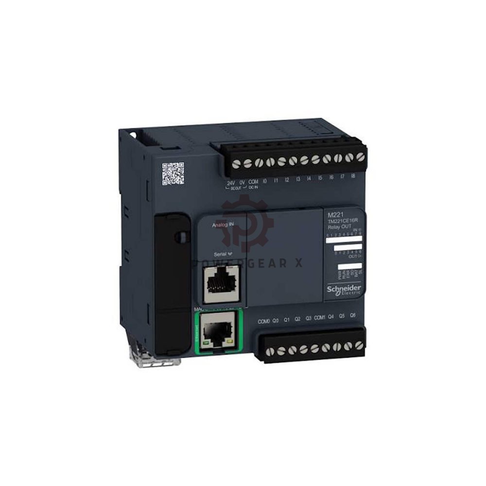 M221 TM221M16R Logic Controller with Relay Outputs – Fast Shipping