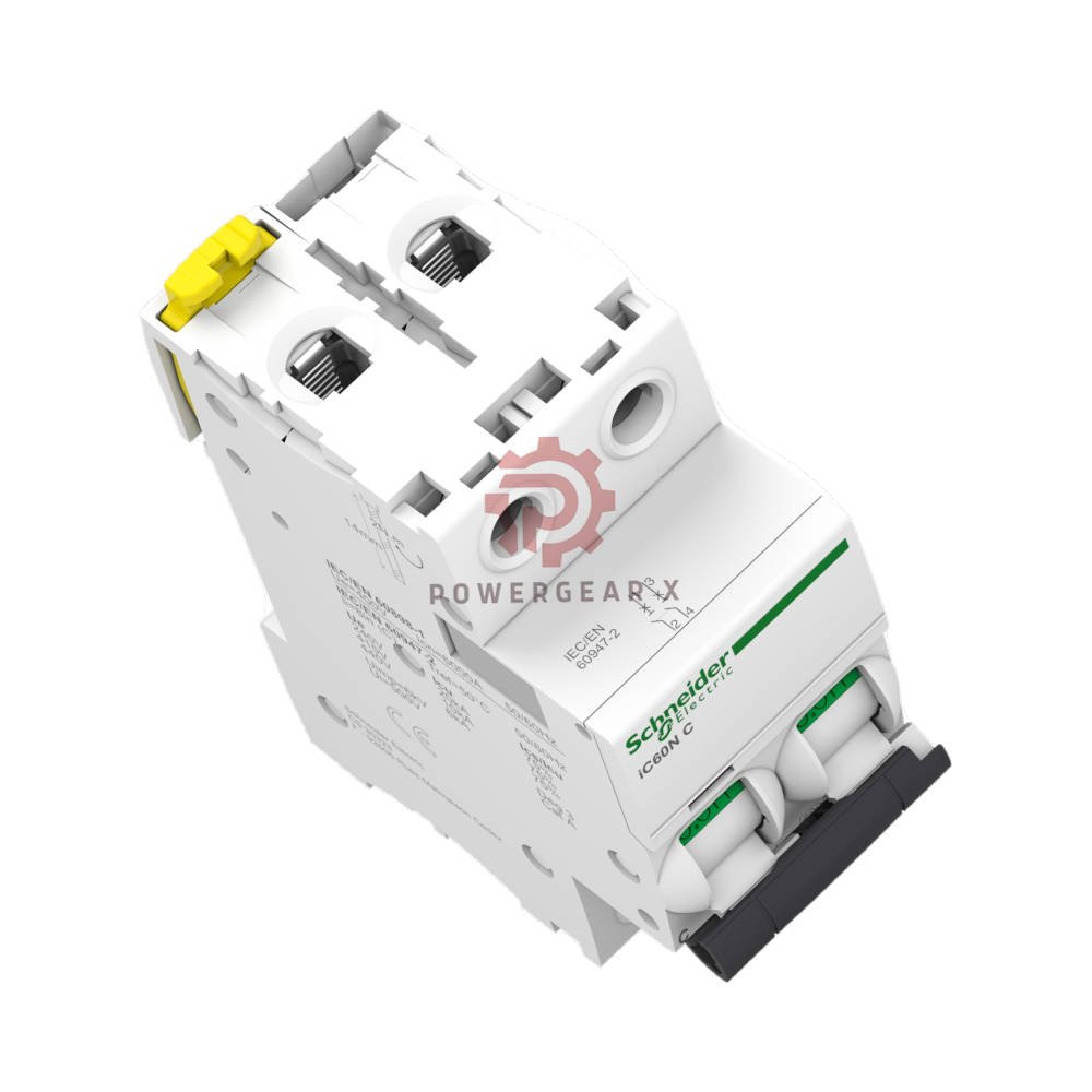 Schneider iC60N 2P C20 Acti9 Miniature Circuit Breaker 20A