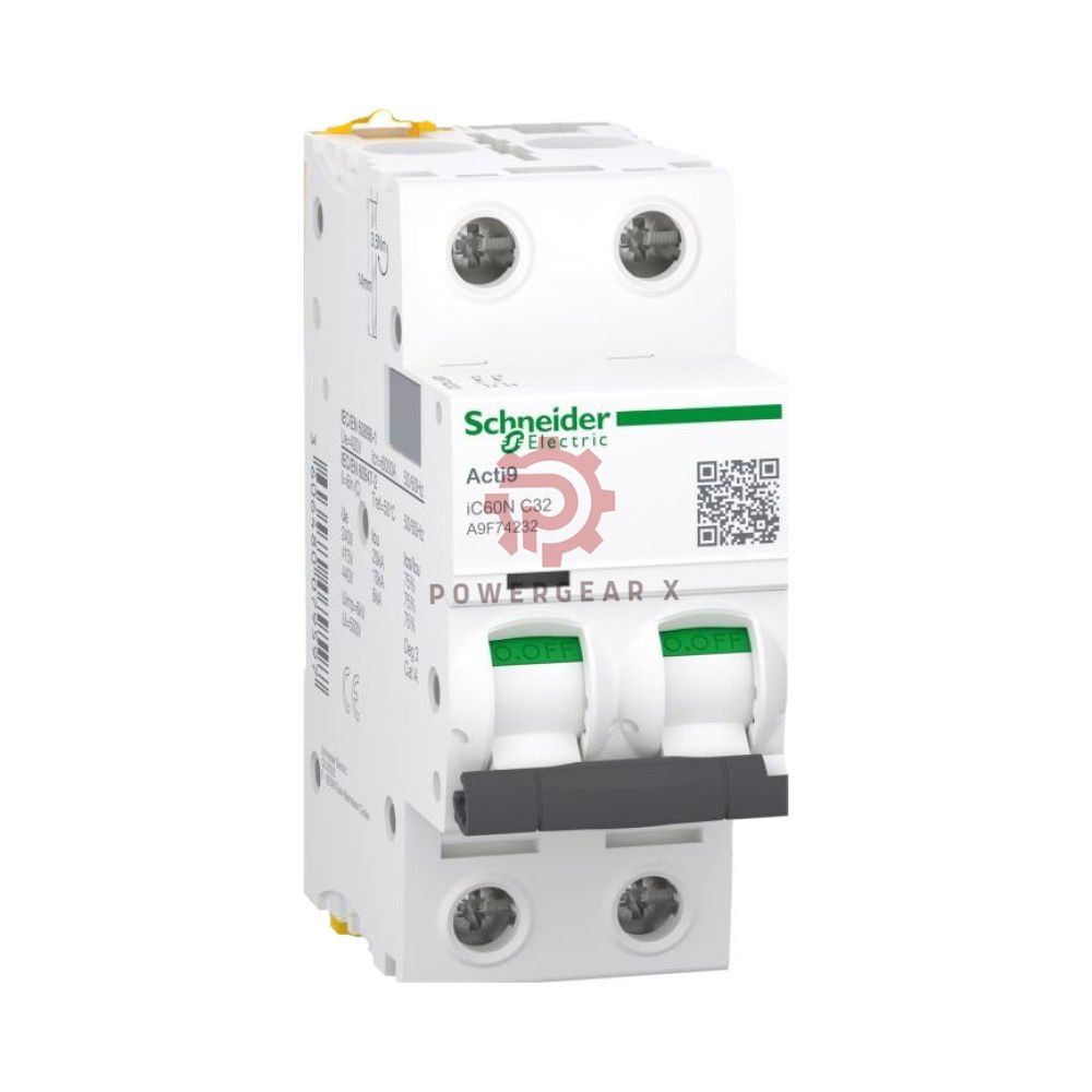 iC60N 2P C32 Acti9 iC60 Breaker by Schneider Electric 32A - Image 3